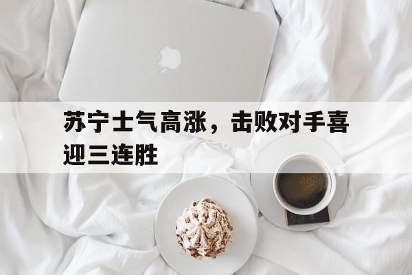 包含苏宁士气高涨，击败对手喜迎三连胜的词条